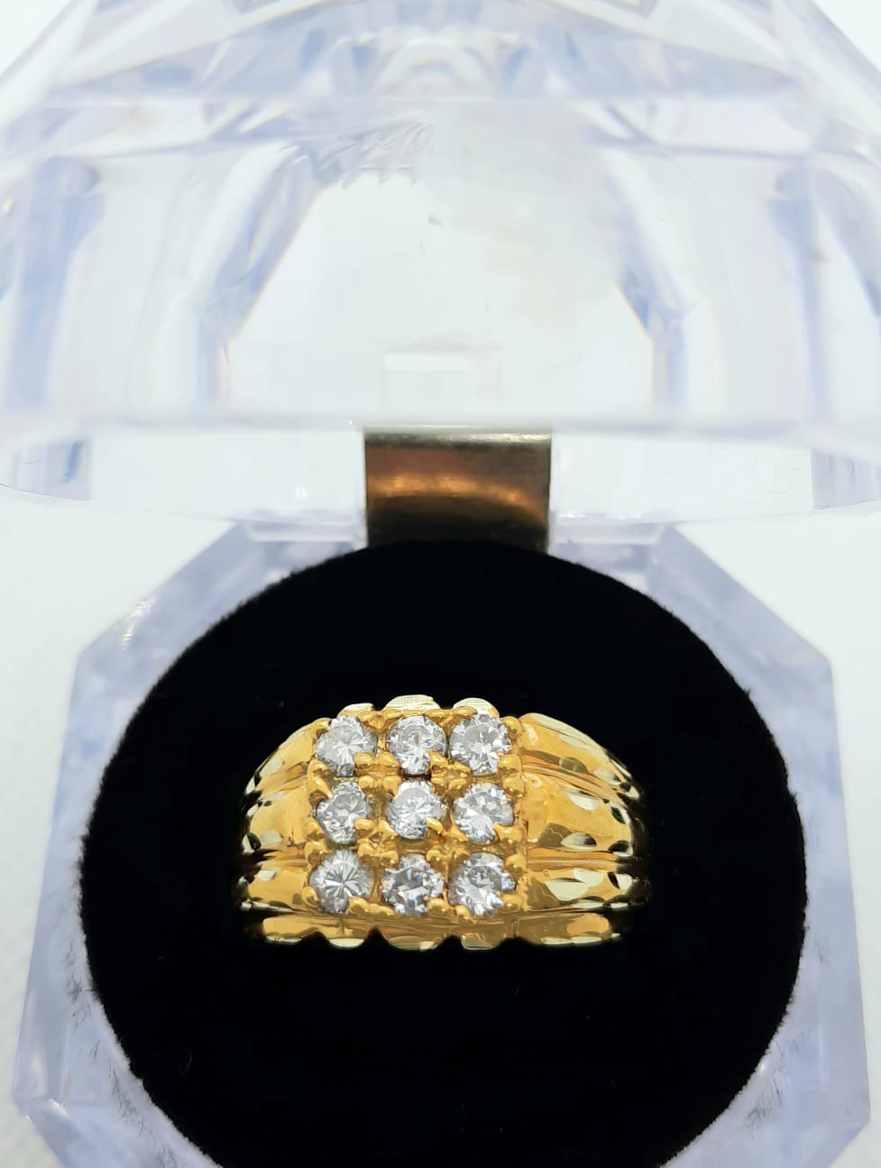 Gold Gent Ring